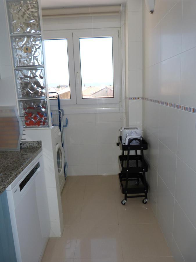 Ferienwohnung Apartamento Viravento A Illa de Arousa Exterior foto