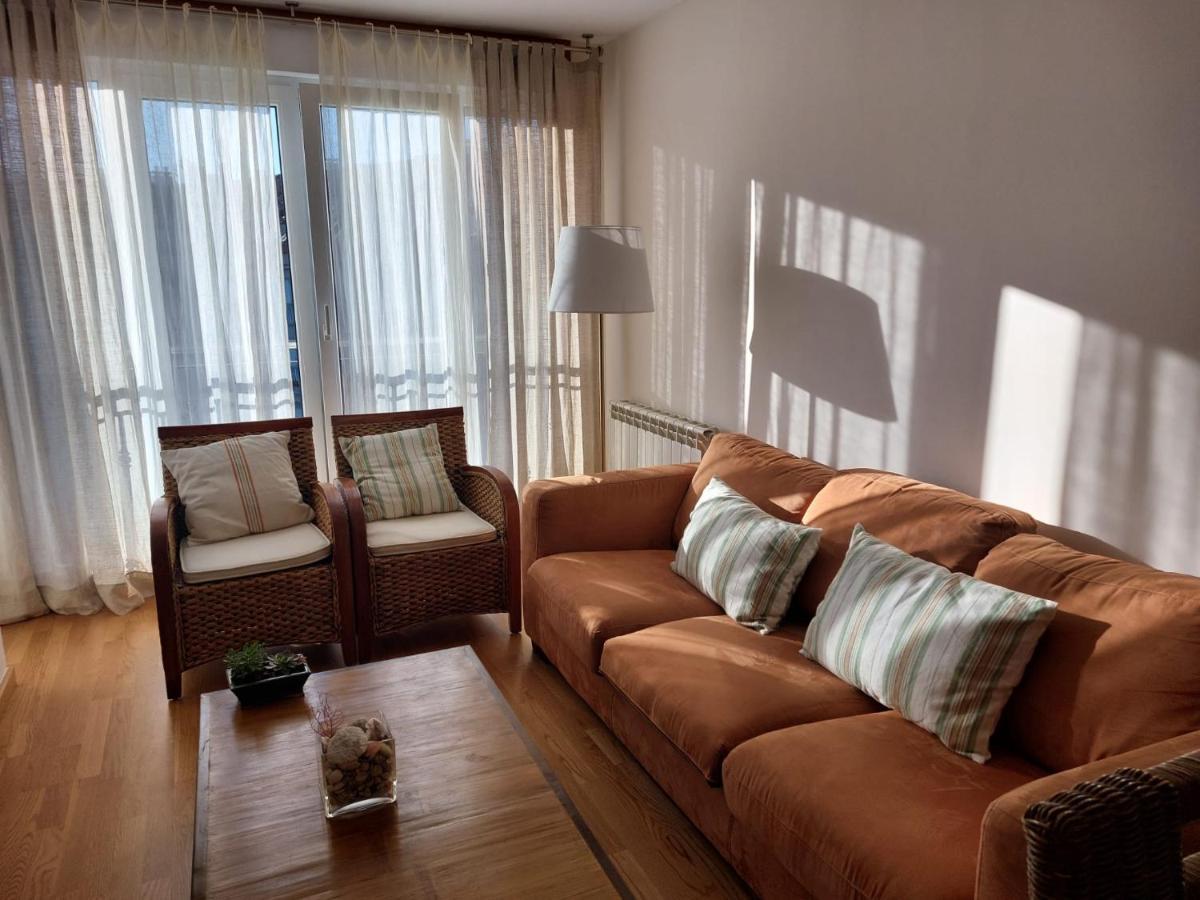 Ferienwohnung Apartamento Viravento A Illa de Arousa Exterior foto