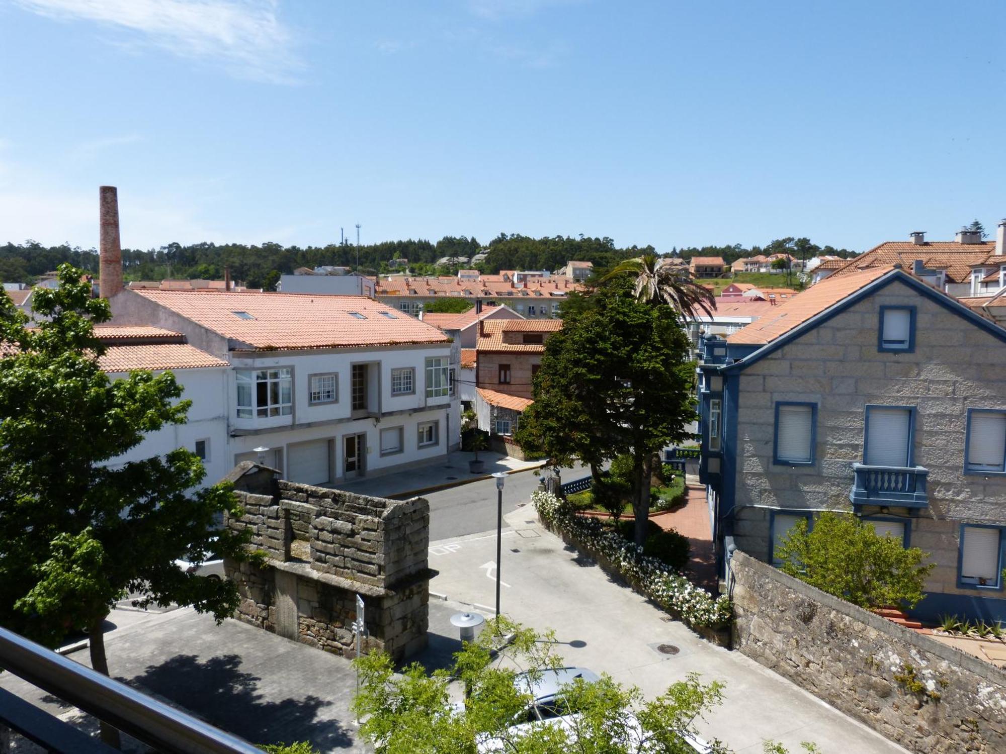 Ferienwohnung Apartamento Viravento A Illa de Arousa Exterior foto