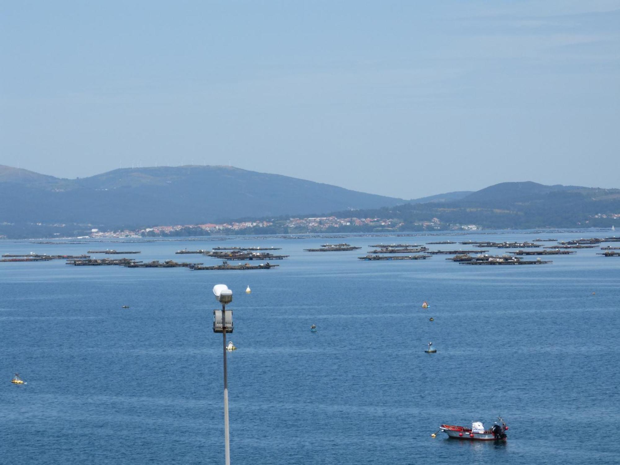 Ferienwohnung Apartamento Viravento A Illa de Arousa Exterior foto